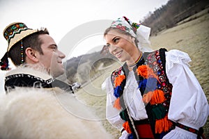 Traditional romanian costumes