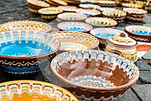 Traditional Romanian handmade ceramics