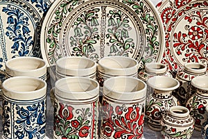 Traditional Romanian handmade ceramics