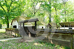 Traditional Romanian house - Banat village ethnographic museum