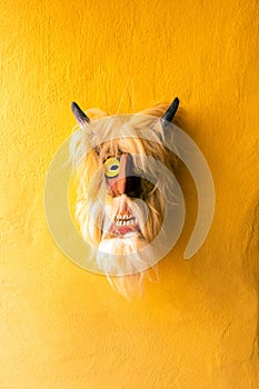 Traditional Romanian mask