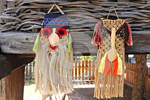 Traditional romanian masks