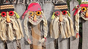 Traditional romanian masks