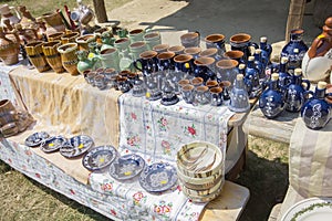 Traditional romanian pottery