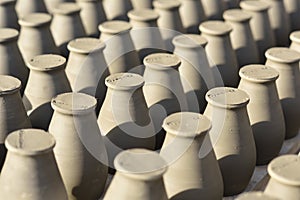 Traditional Romanian pottery manufacturing in Bucovina