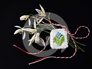 Traditional Romanian sewing pattern Martisor.