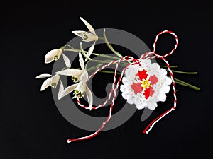 Traditional Romanian sewing pattern Martisor.