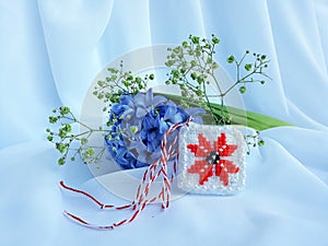 Traditional Romanian sewing pattern, Martisor.