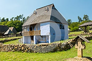 Traditional Romanian Village House