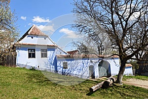 Traditional Romanian village of Viscri, Transylvania,