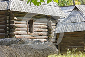 Traditional romanian wooden house