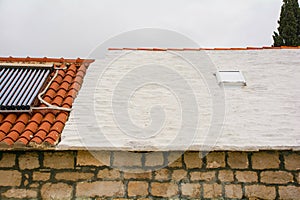 Traditional Roof, Brac Island, Croatia