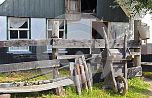 Traditional rural farmhouse