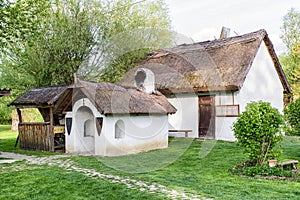 Traditional rural house in Kolarovo, Slovakia