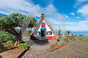 Traditional rural house, Santana Municipal Council, Madeira island, Portugal