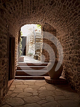 Traditional rural Italian village detail photo