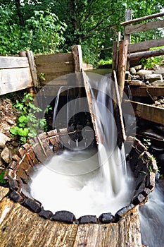 Traditional rural whirlpool