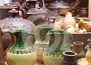 Traditional russian ceramics