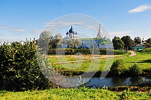 Traditional russian churches in Suzdal