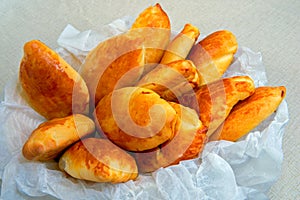 Traditional russian homemade pies