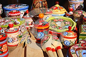 Traditional Russian souvenirs