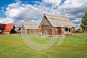 The traditional russian village photo