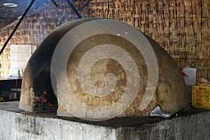 Traditional rustic oven for baking bread