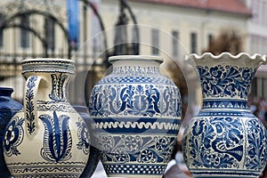Traditional rustic pottery from Romania