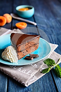 Traditional Sacher cake