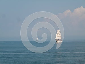 Traditional sail ships