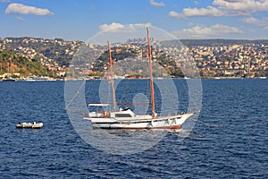 Traditional sailing boat