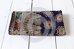 Traditional Sarawak Sarong with pattern