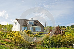 Traditional Scottish bungalow.