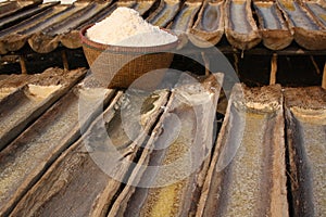 Traditional Sea Salt from Amed - Bali photo