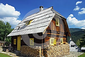 Traditional Serbian house