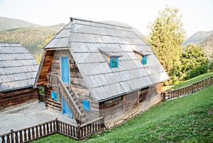 A traditional Serbian house