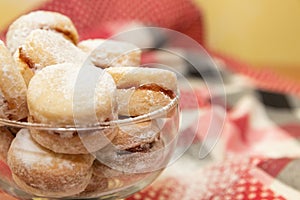 Traditional Serbian vanilla cookies