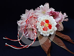 Traditional Romanian sewing pattern Martisor.