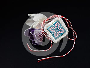 Traditional Romanian sewing pattern Martisor.