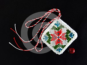 Traditional Romanian sewing pattern Martisor.