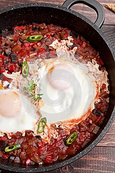 Traditional shakshuka