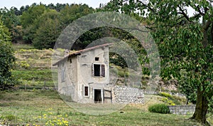 Traditional sheepfold in Tignale