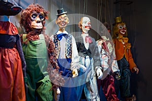 Traditional Sicilian puppets