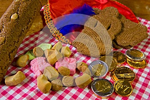 Traditional Sinterklaas candy