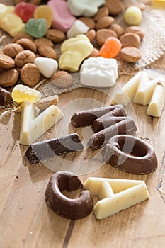 Traditional Sinterklaas candy