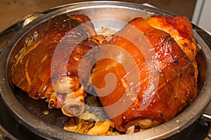 Traditional Sliced Honey Glazed Ham