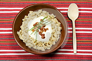 Traditional Slovak food