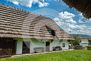 Traditional Slovak home, Svidnik, Slovakia