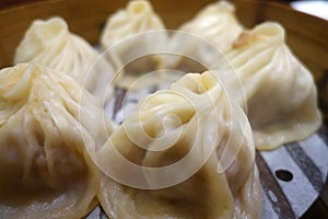 Traditional soup dumpling Xiao Long Bao