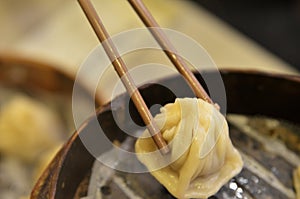 Traditional soup dumpling Xiao Long Bao